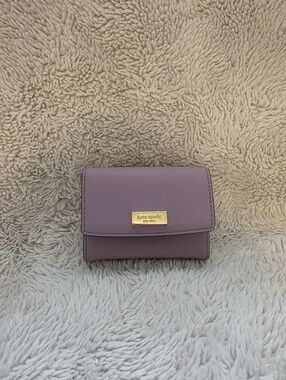 Kate Spade NY Saffiano Leather Credit/Business Card Holder In Lilac Petal